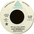 Andy Mendelson : We All Fall Down (7", Mono, Promo, Styrene)