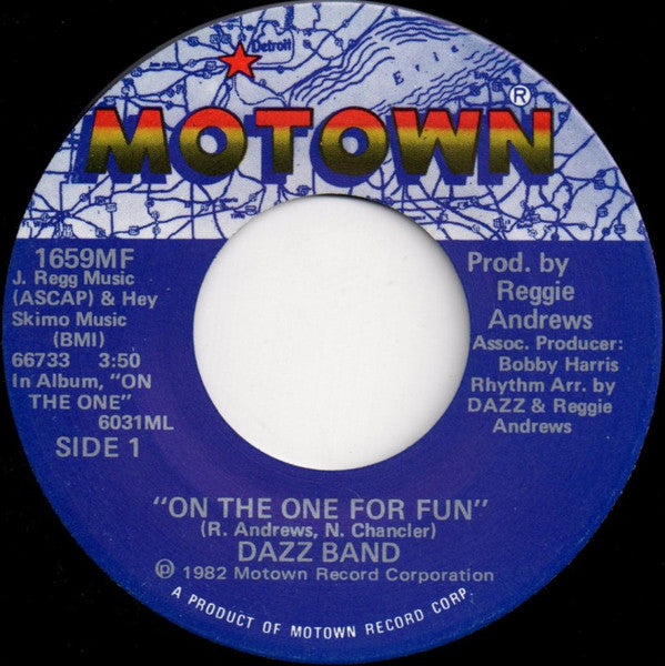 Dazz Band : On The One For Fun (7", Single)