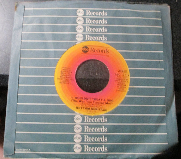 Rhythm Heritage : Theme From S.W.A.T. (7", Single, Styrene, Pit)