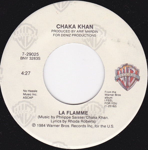 Chaka Khan : Through The Fire (7", Single)