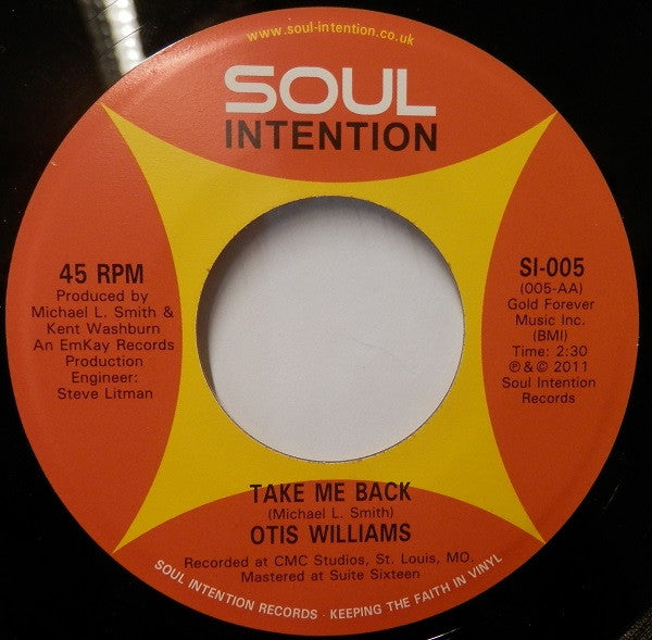 Otis Williams (3) : I Got To Have You (7")