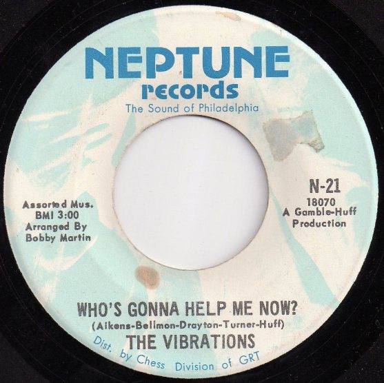 The Vibrations : Smoke Signals / Who's Gonna Help Me Now? (7", Single)