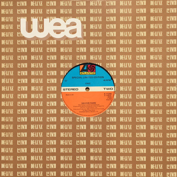 Chic : Le Freak (12", Single, Ltd, S/Edition, Blu)