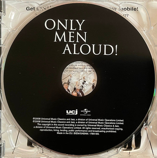 Only Men Aloud : Only Men Aloud! (CD, Album, Sup)
