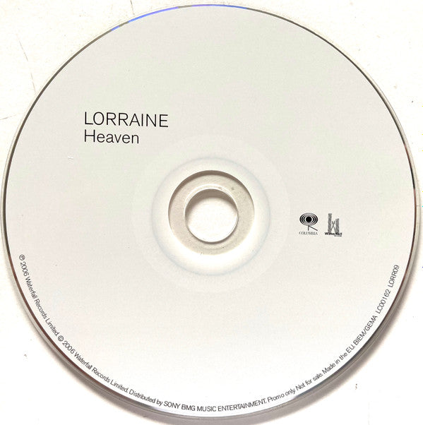 Lorraine : Heaven (CDr, Single, Promo)