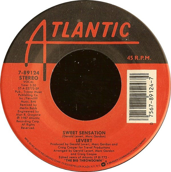 Levert : Sweet Sensation (7")