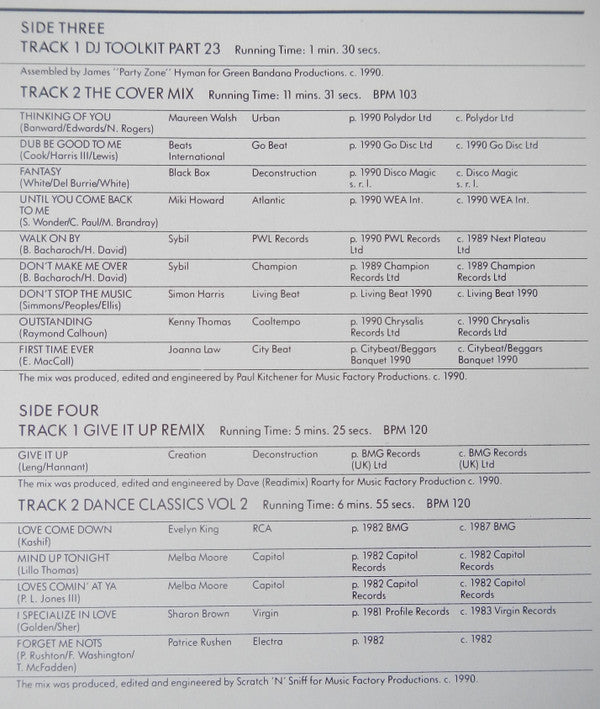 Various : Music Factory Mastermix - Issue 53 (2x12")
