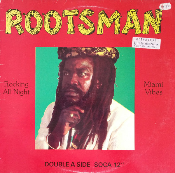 Rootsman : Rocking All Night / Miami Vibes (12")