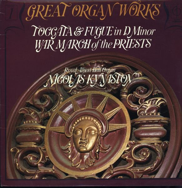 Nicolas Kynaston : Great Organ Works (LP, RE)