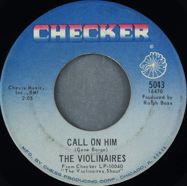 The Violinaires : I Don't Know (7")