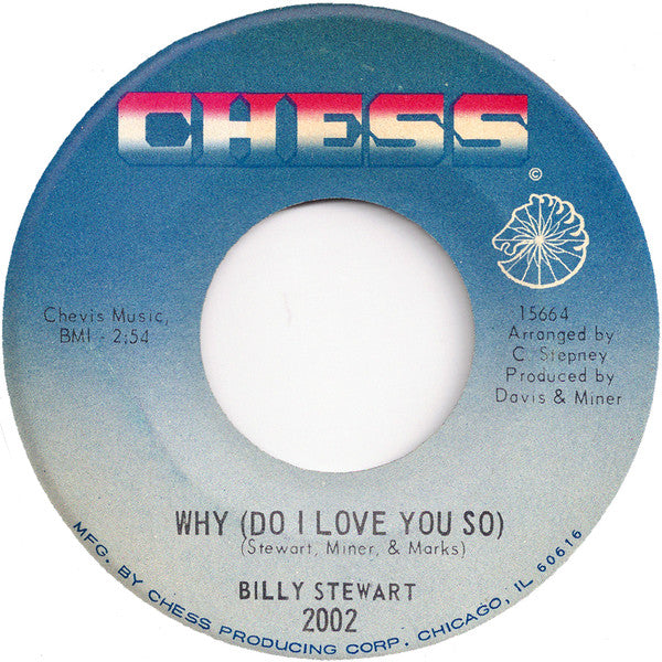 Billy Stewart : Cross My Heart (7")