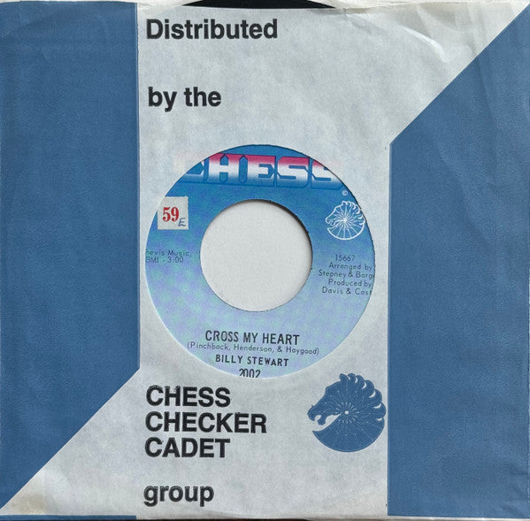 Billy Stewart : Cross My Heart (7")