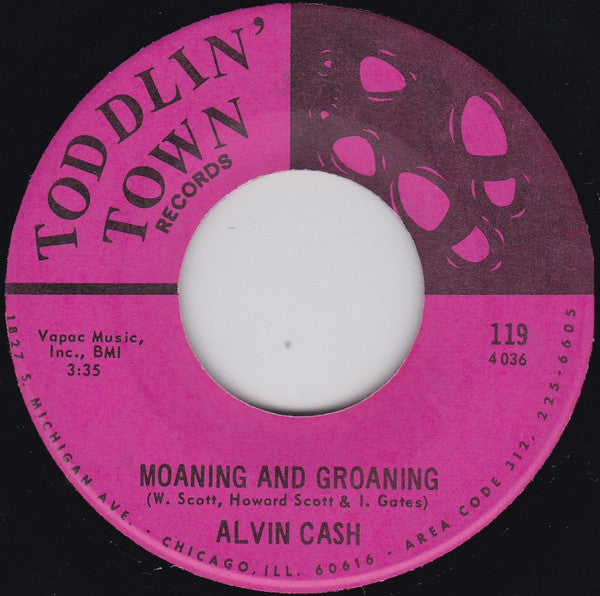 Alvin Cash : Funky '69' (7")