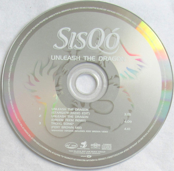 Sisqó* : Unleash The Dragon (CD, Single, Enh)