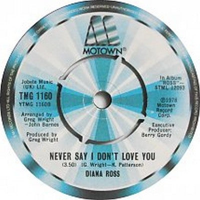 Diana Ross : No One Gets The Prize (7", Single)