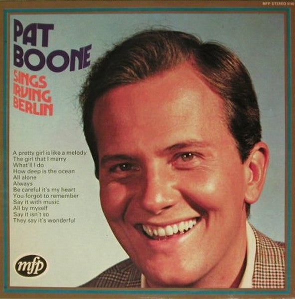 Pat Boone : Pat Boone Sings Irving Berlin (LP, Album, RE)