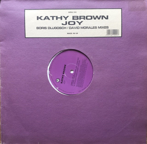Kathy Brown : Joy (Boris Dlugosch / David Morales Mixes) (12")