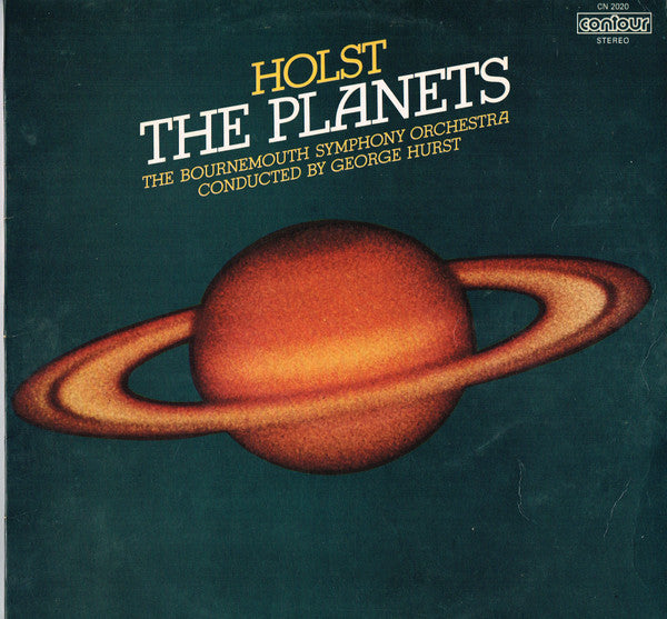 Gustav Holst / Bournemouth Symphony Orchestra Conducted By George Hurst : The Planets (LP, Album, RE)