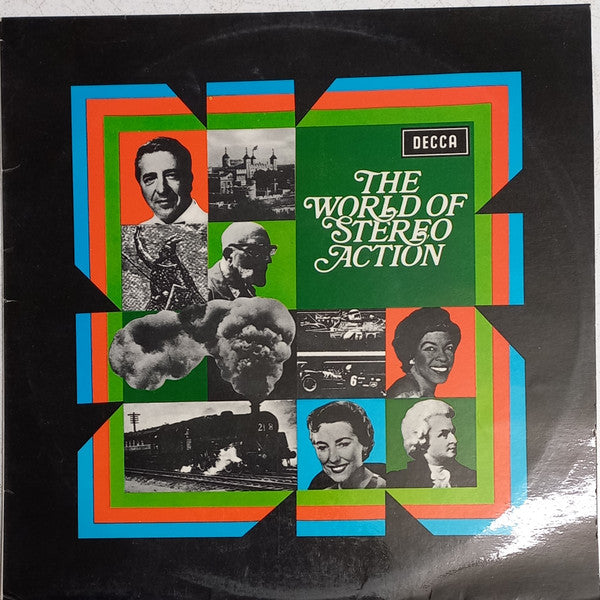 Various : The World Of Stereo Action (LP, Comp, RE)