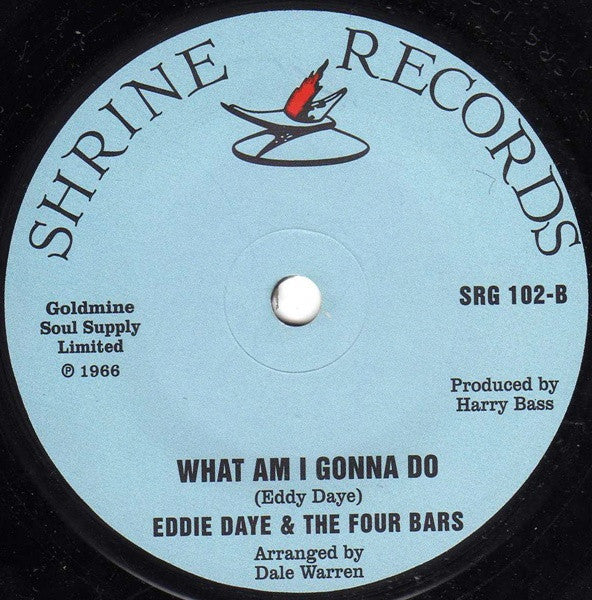 Eddie Daye & The 4 Bars : Guess Who Loves You (7", Single, RE)
