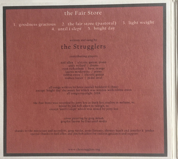 The Strugglers : The Fair Store (CD, EP, Gat)