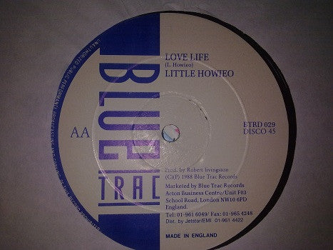 Joseph Cotton / Little Howie : Things Running Slow / Love Life (12")