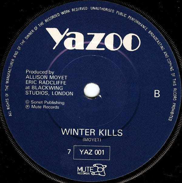 Yazoo : Don't Go (7", Single, M/Print)