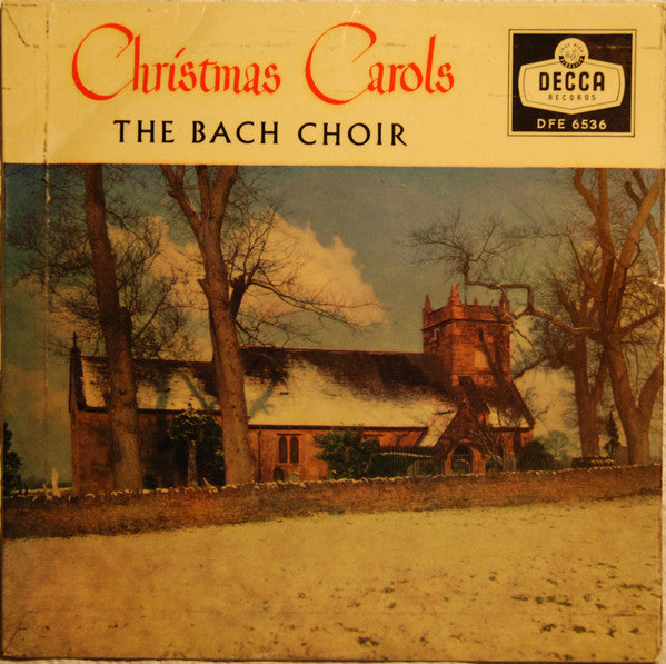 The Bach Choir : Christmas Carols (7", EP, Tri)
