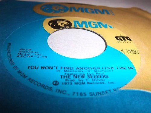 The New Seekers : Song For You And Me / You Won't Find Another Fool Like Me (7", Single)
