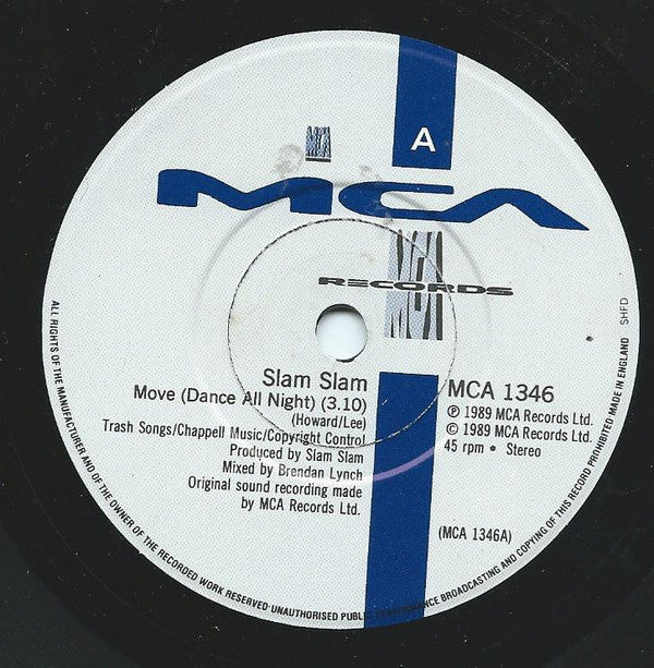 Slam Slam : Move (7", Single)