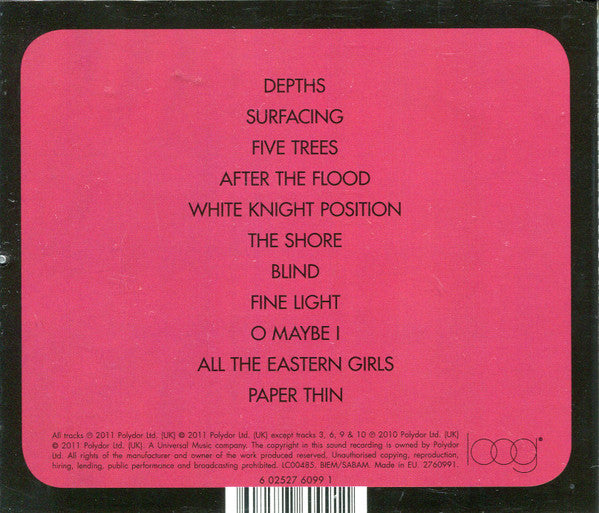 Chapel Club : Palace (CD, Album)
