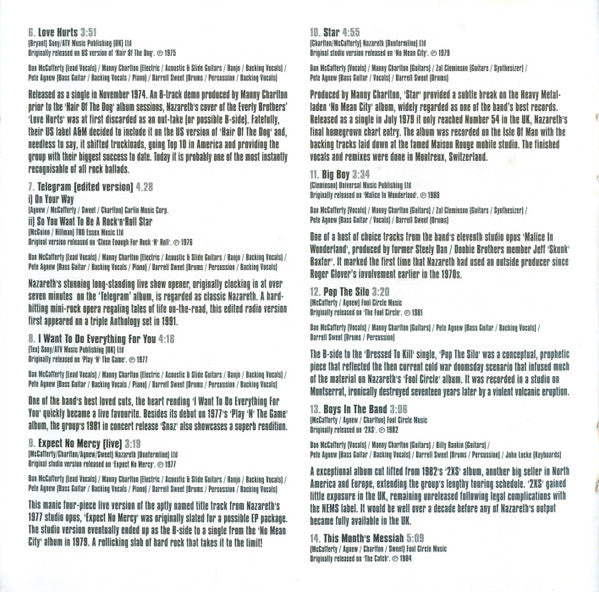 Nazareth (2) : Maximum XS (The Essential Nazareth) (2xCD, Comp, RE, O-c)
