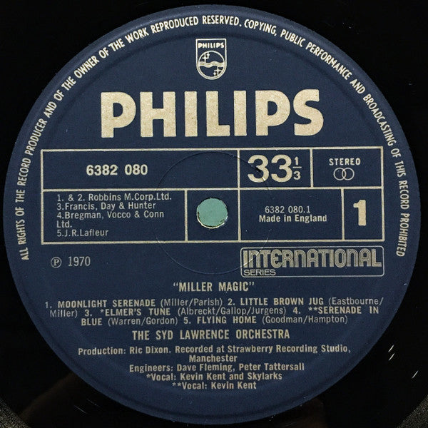 Syd Lawrence And His Orchestra : Miller Magic (LP)