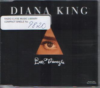 Diana King : Love Triangle (CD, Single, Promo)