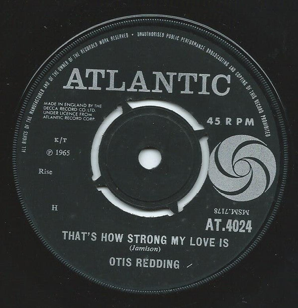 Otis Redding : Mr. Pitiful (7", Single)