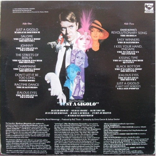 Various : Just A Gigolo - The Original Soundtrack (LP, Album)