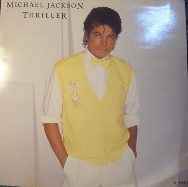 Michael Jackson : Thriller (7", Single, Pap)