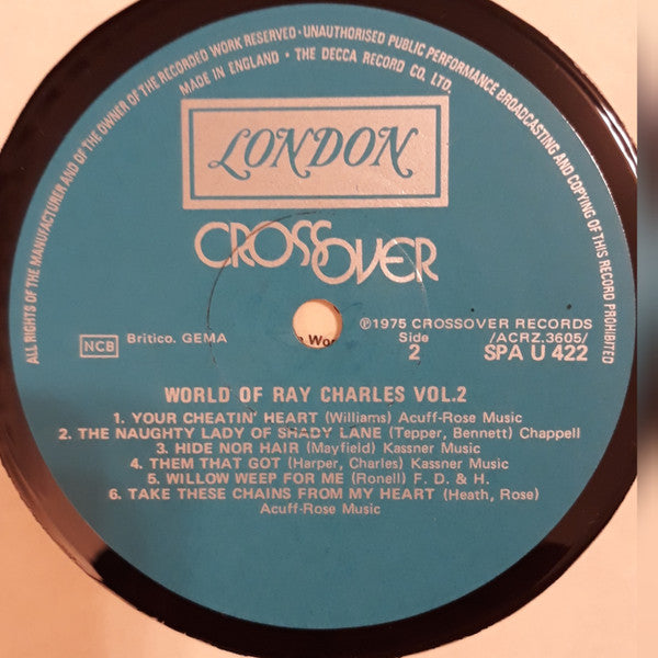 Ray Charles : The World Of Ray Charles Vol. 2 (LP, Comp)