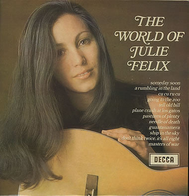 Julie Felix : The World Of Julie Felix (LP, Comp, Mono)