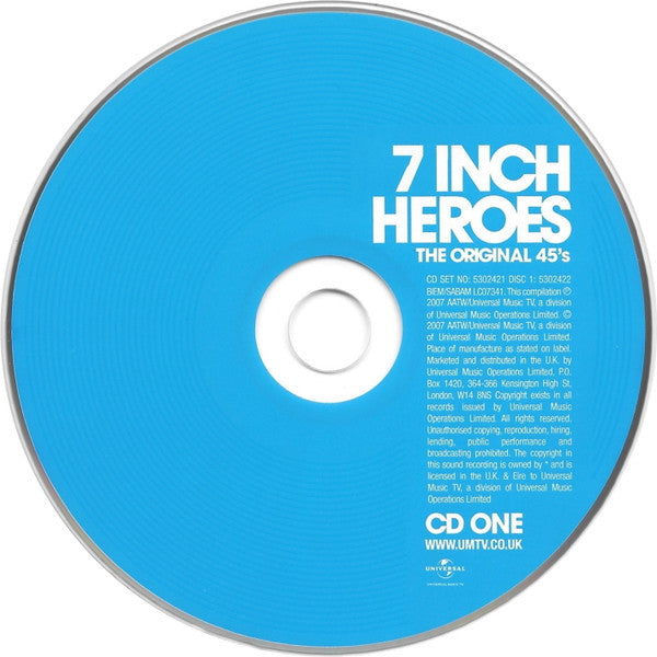 Various : 7 Inch Heroes (2xCD, Comp)
