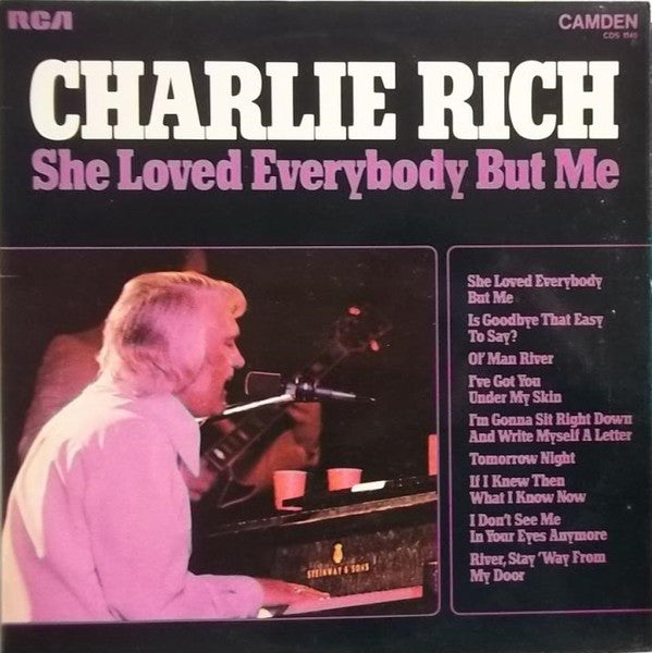 Charlie Rich : She Loved Everybody But Me (LP, Comp)