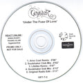 Geyster : Under The Fuse Of Love (CDr, Maxi, Promo)