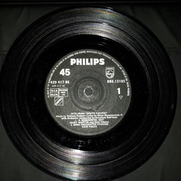 Various : Hits From "South Pacific" (7", EP)