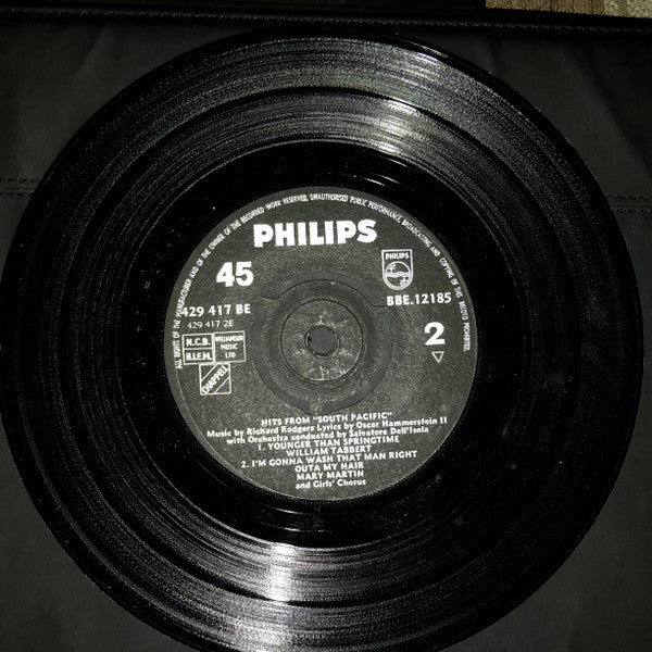 Various : Hits From "South Pacific" (7", EP)