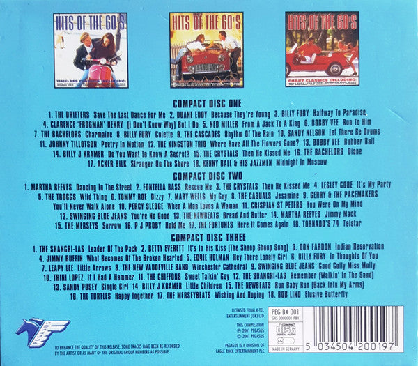 Various : Hits Of The 60's (CD, Comp + CD, Comp + CD, Comp + Box)