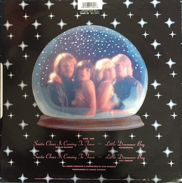 Bjorn Again : Santa Claus Is Coming To Town / Little Drummer Boy (12", Single)