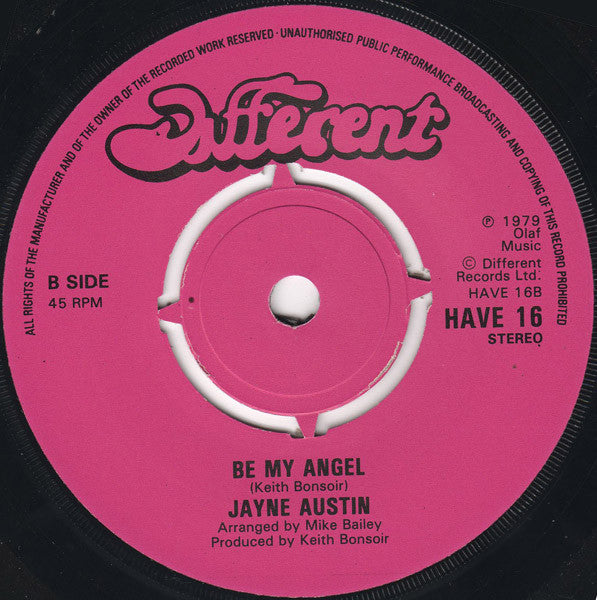 Jane Austin : (I'm Getting) High On Your Love (7", Single)