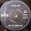 Jan & Dean : She's My Summer Girl (7", Single)