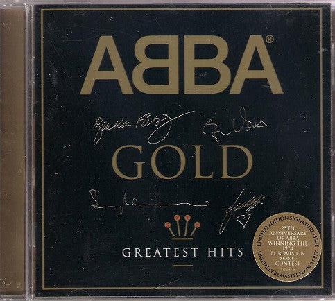 ABBA : Gold (Greatest Hits) (CD, Comp, RM, RP)