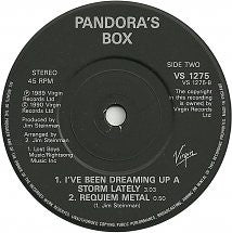 Pandora's Box (2) : Safe Sex (When It Comes  2 Loving U) (7", Single)